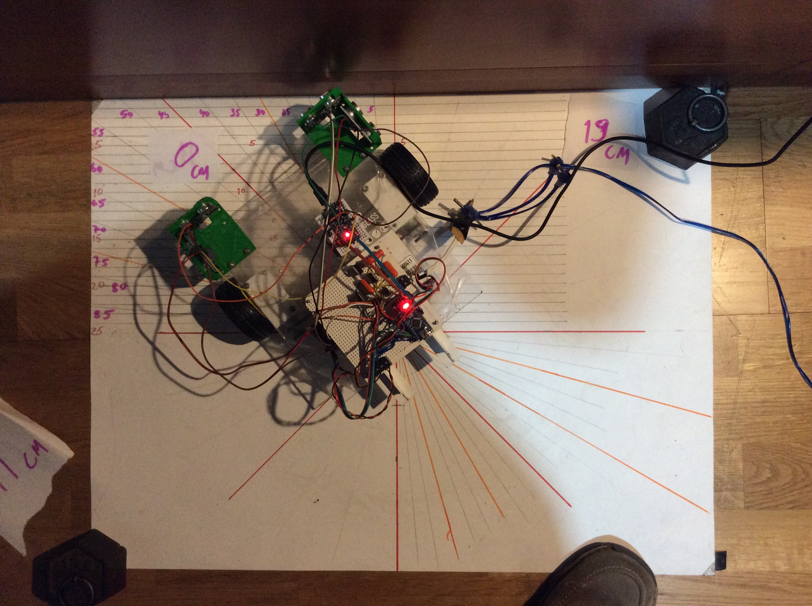 sonar sr04 test angle